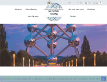 Tablet Screenshot of nationaltokens.com
